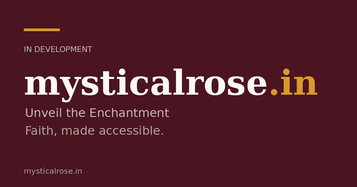 Link preview image for mysticalrose.in